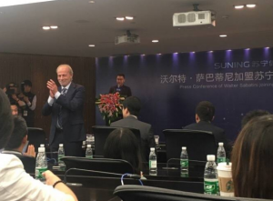 Sabatini conferenza Foto Suning Twitter