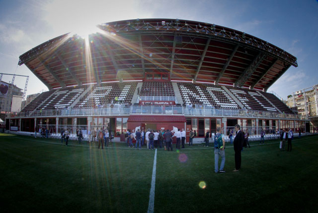 Foto LaPresse - Spada 24 05 2017 Torino ( Italia) Sport Inaugurazione del Nuovo stadio Filadelfia, nuovo impianto di allenamento del Torino Nella foto: lo Stadio Photo LaPresse - Spada May 24, 2017 Torino ( Italy) News Inauguration of New Philadelphia Stadium, new Torino Fc training center In the pic: the Stadium