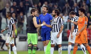 Juve Real 2-2 Foto ibianconeri