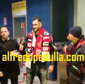 Lykogiannis arrivo tifosi Cagliari