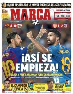 marca prima pagina